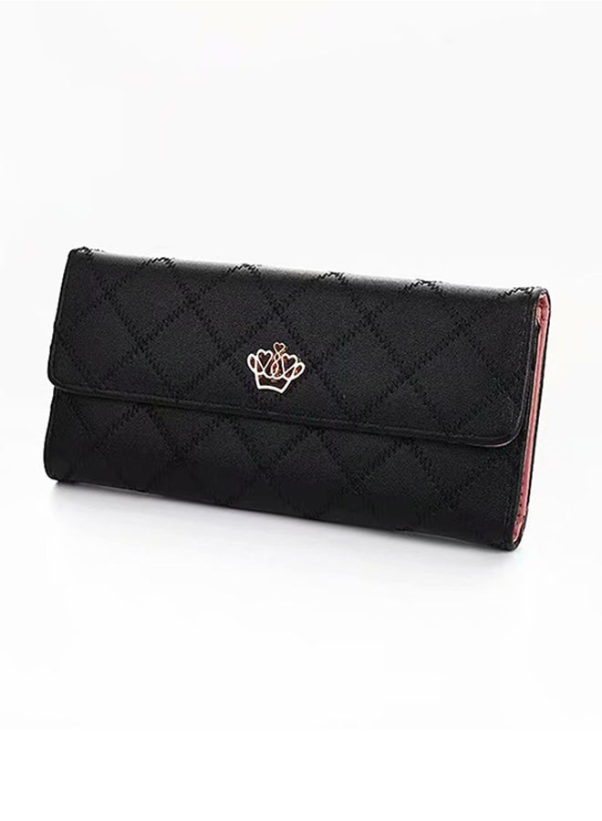 VILILY Sleek Lightweight Casual Wallet Black - Image 3